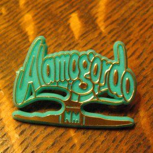Alamogordo New Mexico Vintage Lapel Pin Souvenir